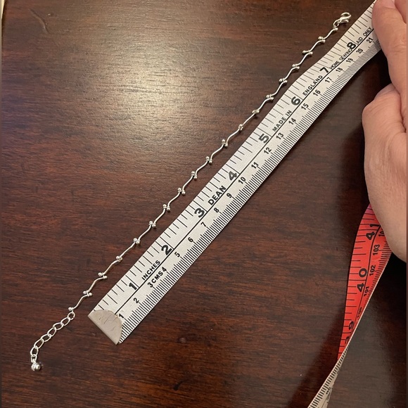 Silver plated 8 inch bracelet - Picture 5 of 8